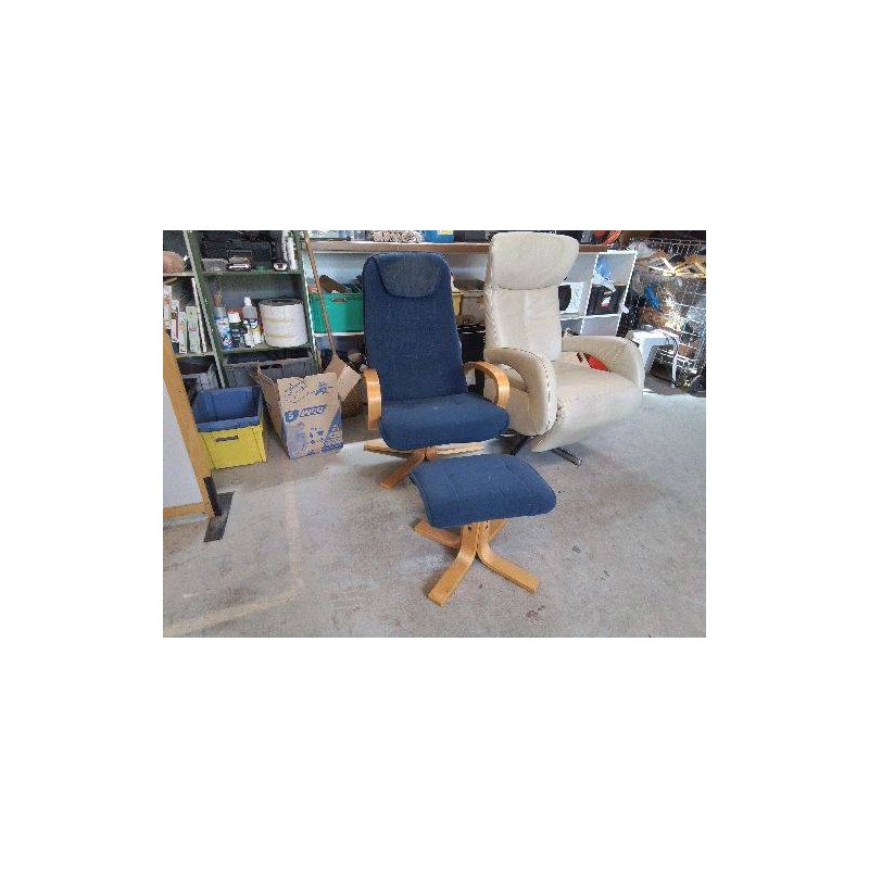 FAUTEUIL RELAX ET SON OTTOMAN