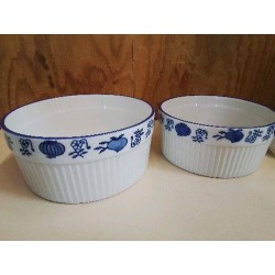 PLAT SOUFLÉ EN PORCELAINE