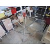TABLE RONDE PLATEAU EN VERRE 