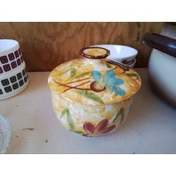 PETIT POT MOTIF FLORAL 