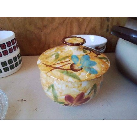 PETIT POT MOTIF FLORAL 