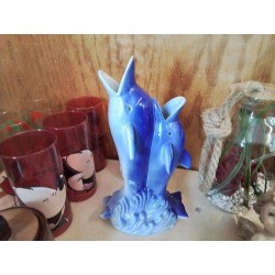 DECORATION DAUPHIN BLEU 