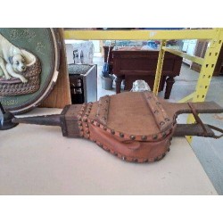 ANCIEN SOUFFLET DE CHEMINÉ 