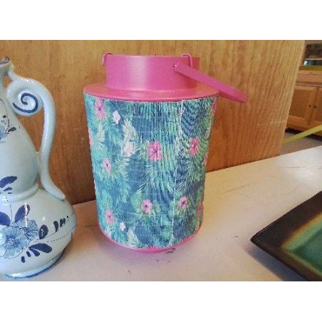 LANTERNE MOTIF TROPICAL 