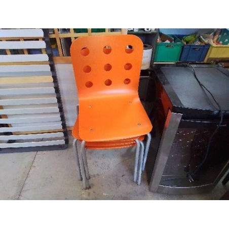 CHAISE DE CANTINE ORANGEA