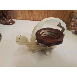 TORTUE EN BOIS 