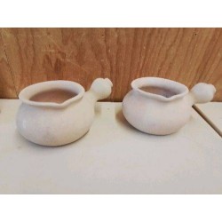 POT A SAUCE EN GRÈS 