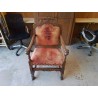 FAUTEUIL ACCOUDOIR TETE DE LION 