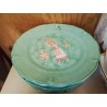 LOT DE 6 ASSIETTES PLATES VIETRY ITALY