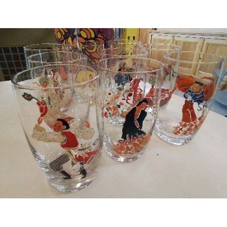 VERRE DECORS ESPAGNOL 