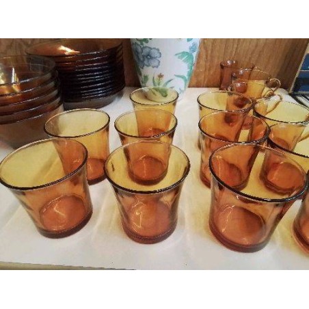 VERRE ORANGE 