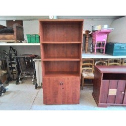 MEUBLE DE RANGEMENT ÉTAGÈRE IMITATION BOIS 