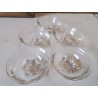 LOT DE 5 COUPES A FRUIT