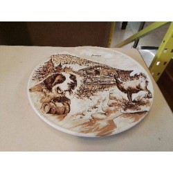 ASSIETTE DECO AUVERGNE 