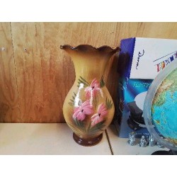 GRAND VASE MOTIF FLORAL 