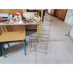 PORTE BOUTEILLES EN FIL D’ACIER