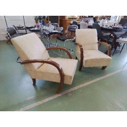 FAUTEUIL ANNEE 50 DE STYLE ART DECO