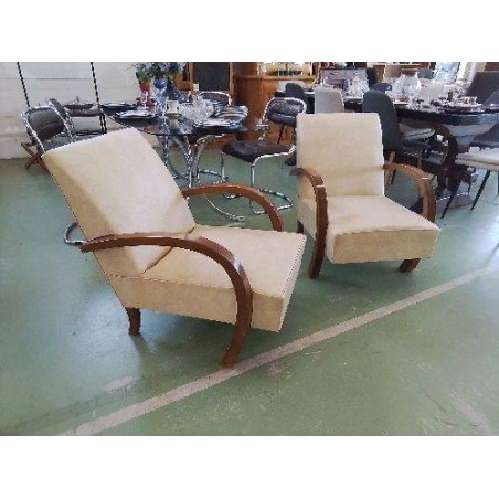 FAUTEUIL ANNEE 50 DE STYLE ART DECO