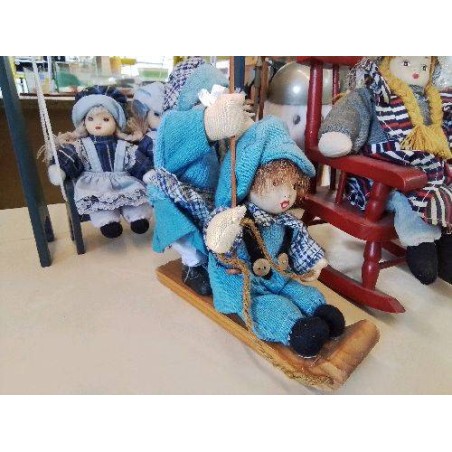 DUO POUPEE BLEU 