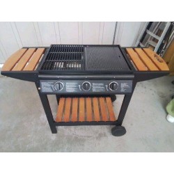 BARBECUE ET PLANCHA GAZ COOK’INGARDEN 