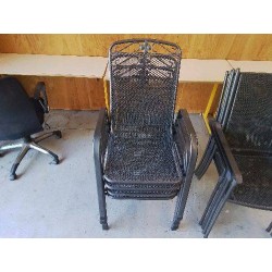 CHAISE D’EXTÉRIEUR GRISE