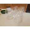 LOT DE 6 VERRES A COGNAC 
