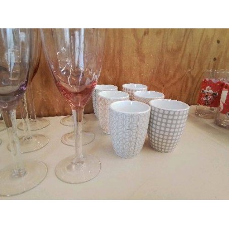 LOT DE 6 TASSES LINVOGES