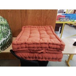 MATELAS D’EXTERIEUR COTON ROUGE TOMETTE 