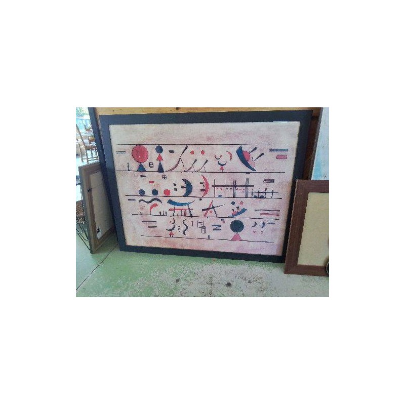 REPRODUCTION LA LIGNE DE SIGNE WASSILY KANDINSKY