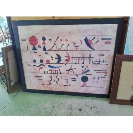 REPRODUCTION LA LIGNE DE SIGNE WASSILY KANDINSKY