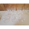 GRAND VERRE EN CRISTAL AVEC MOTIF