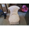 FAUTEUIL MOTIF COULEUR SAUMON 