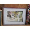 CADRE PAYSAGE AQUARELLE 