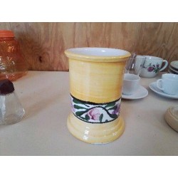 POT A FLEUR MOTIF FLORAL 
