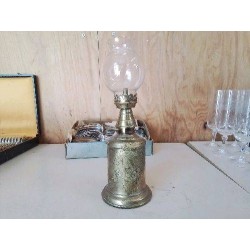 LAMPE À HUILE EN LAITON 