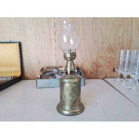 LAMPE À HUILE EN LAITON 