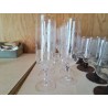 VERRE EN CRISTAL MOTIF FLORAL 