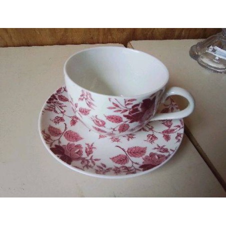TASSE AVEC SOUCOUPE 
