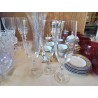 LOT DE 3 VERRES A CHAMPAGNE EN CRISTAL 