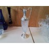 CARAFE EN CRISTAL ET EN ARGENT 