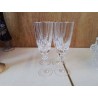 LOT DE 4 VERRES A CHAMAPGNE EN CRISTAL 