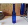 BOUTEILLE BLEU EN VERRE