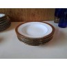 LOT DE 6 ASSIETTES CREUSES 