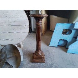 PIÉDESTAL EN BOIS 