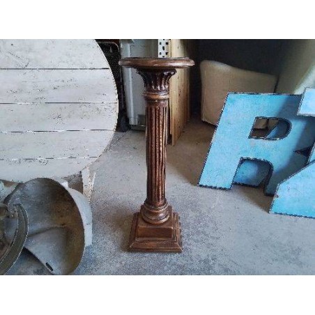 PIÉDESTAL EN BOIS 
