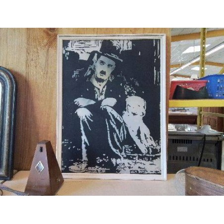 CADRE DECO CHARLIE CHAPLIN