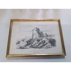 PETITE LITHO RUINE CHATEL MONTAGE