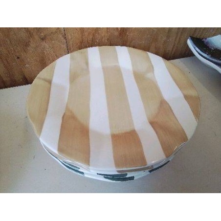 LOT DE 4 ASSIETTES 