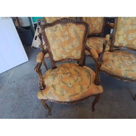 FAUTEUIL CABRIOLET STYLE LOUIS XV
