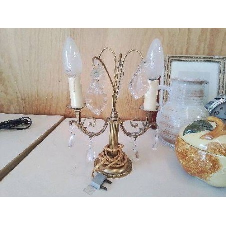 LAMPE CHANDELIER TRANSFORMÉ 